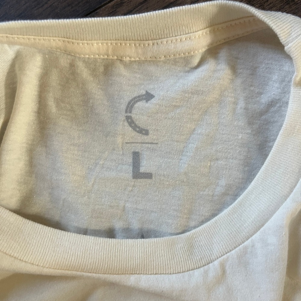 Eagle Snake Strength & Liberty Unisex Graphic T Shirt Size Large Cream NWOT - Picture 3 of 8